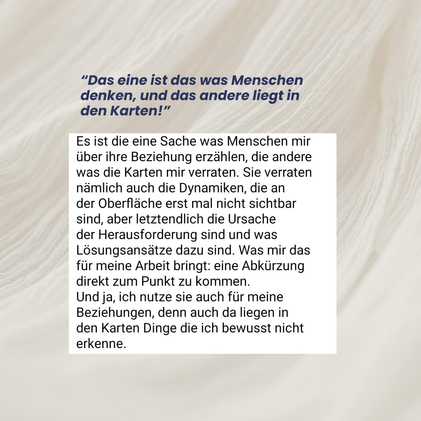LENORMAND | Seelenstriptease - Lese die Persönlichkeit eines Menschen