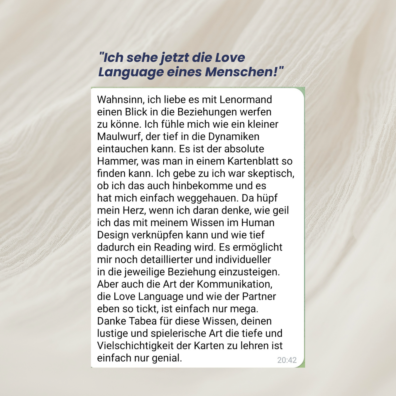 LENORMAND | Seelenstriptease - Lese die Persönlichkeit eines Menschen